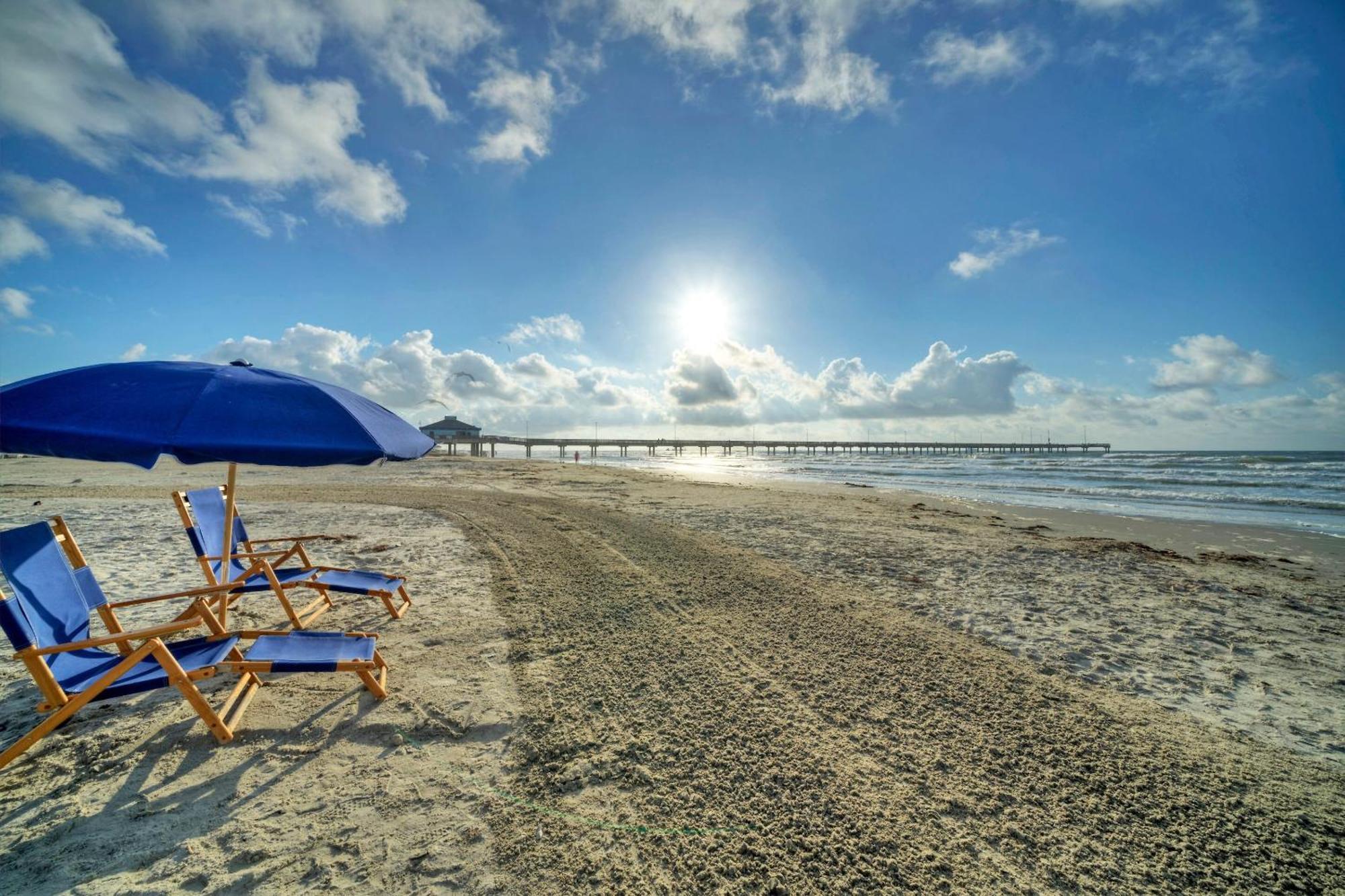 Salt Sun By Avantstay Beach Access Pool Порт-Аранзас Экстерьер фото
